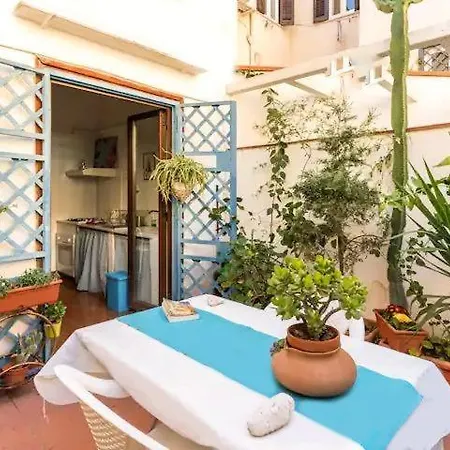 At Kalsa Quiet Flowered Terrace! Free Parking! Ideal For Remote Working! Apartmán Palermo